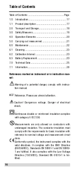 Предварительный просмотр 16 страницы BEHA Unitest CHB 4 Instruction Manual