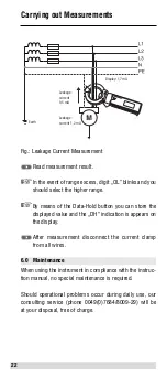 Предварительный просмотр 22 страницы BEHA Unitest CHB 4 Instruction Manual