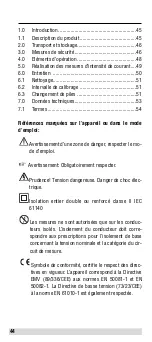 Предварительный просмотр 44 страницы BEHA Unitest CHB 4 Instruction Manual