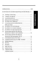 Предварительный просмотр 3 страницы BEHA UNITEST CHB5 Instruction Manual