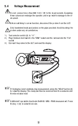 Предварительный просмотр 27 страницы BEHA UNITEST CHB5 Instruction Manual