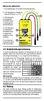 Предварительный просмотр 5 страницы BEHA Unitest DR 705 Instruction Manual