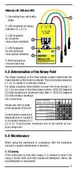 Предварительный просмотр 11 страницы BEHA Unitest DR 705 Instruction Manual