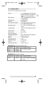 Предварительный просмотр 11 страницы BEHA Unitest Duplex 93486 Instruction Manual