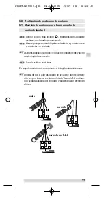 Предварительный просмотр 37 страницы BEHA Unitest Duplex 93486 Instruction Manual