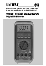 BEHA Unitest Hexagon 310 Instruction Manual preview