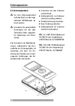 Preview for 32 page of BEHA Unitest Hexagon 310 Instruction Manual