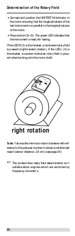 Предварительный просмотр 20 страницы BEHA UNITEST M-Indicator 9062 Instruction Manual