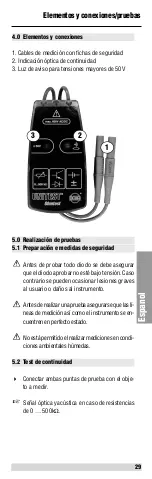 Предварительный просмотр 29 страницы BEHA UNITEST Ohmtest Instruction Manual