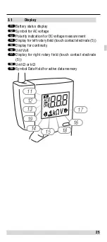 Предварительный просмотр 25 страницы BEHA UNITEST Polaris 3 plus Instruction Manual