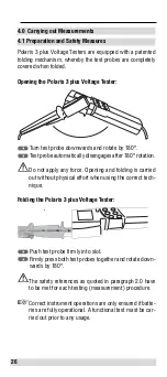 Предварительный просмотр 26 страницы BEHA UNITEST Polaris 3 plus Instruction Manual