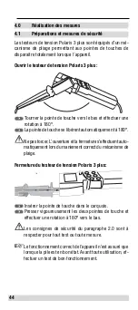 Предварительный просмотр 44 страницы BEHA UNITEST Polaris 3 plus Instruction Manual