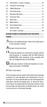 Предварительный просмотр 10 страницы BEHA UNITEST Schuko-Fix Instruction Manual