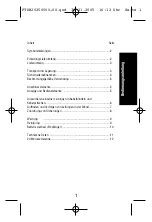 Предварительный просмотр 3 страницы BEHA Unitest SF 100 Instuction Manual