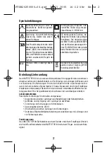 Предварительный просмотр 4 страницы BEHA Unitest SF 100 Instuction Manual