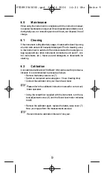 Предварительный просмотр 21 страницы BEHA Unitest SLM MINI Instruction Manual