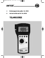 BEHA UNITEST Telaris Erde Instruction Manual предпросмотр