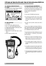 Предварительный просмотр 18 страницы BEHA Unitest Telaris Fi/RCD Instruction Manual