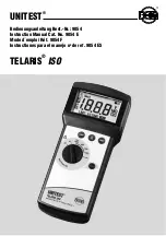 BEHA UNITEST TELARIS ISO Instruction Manual preview