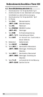 Preview for 10 page of BEHA UNITEST Therm 200 Instruction Manual