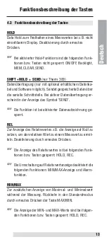 Preview for 13 page of BEHA UNITEST Therm 200 Instruction Manual