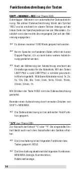 Preview for 14 page of BEHA UNITEST Therm 200 Instruction Manual