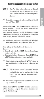 Preview for 17 page of BEHA UNITEST Therm 200 Instruction Manual