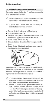 Preview for 24 page of BEHA UNITEST Therm 200 Instruction Manual