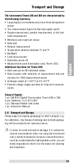 Preview for 33 page of BEHA UNITEST Therm 200 Instruction Manual