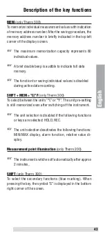 Preview for 43 page of BEHA UNITEST Therm 200 Instruction Manual