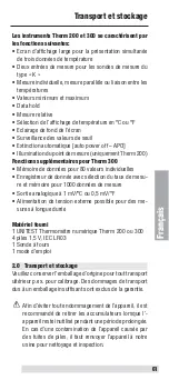 Preview for 61 page of BEHA UNITEST Therm 200 Instruction Manual