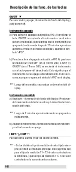 Preview for 100 page of BEHA UNITEST Therm 200 Instruction Manual