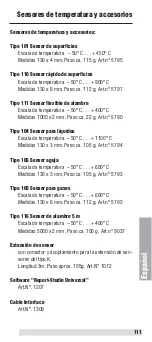 Preview for 111 page of BEHA UNITEST Therm 200 Instruction Manual