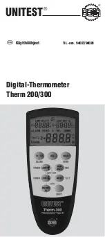 Preview for 113 page of BEHA UNITEST Therm 200 Instruction Manual