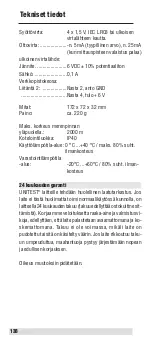 Preview for 138 page of BEHA UNITEST Therm 200 Instruction Manual