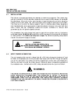 Preview for 10 page of BEHLMAN 108-017-004 User'S Manual And Technical Reference Manual