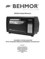 Preview for 1 page of Behmor 2000AB Operation Manual