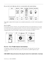 Предварительный просмотр 8 страницы Behmor IBG1000EU Instruction Manual