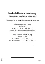 Behncke KstW 200 Kompakt Junior Installation Instructions Manual preview