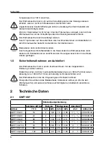 Preview for 6 page of Behncke QWT 100 Series Operating Instruction