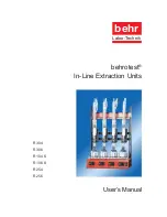 behr Labor-Technik behrotest R 104 S User Manual preview