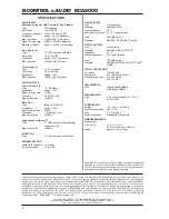 Preview for 4 page of Behringer B-Control-Audio BCA2000 Technical Specifications