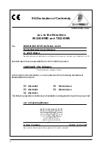 Preview for 2 page of Behringer COMPOSER PRO MDX2200 User Manual