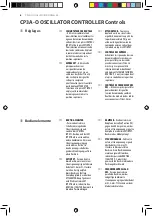 Preview for 6 page of Behringer CP3A-O Quick Start Manual