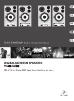 Предварительный просмотр 1 страницы Behringer DIGITAL MONITOR SPEAKERS MS20 Quick Start Manual