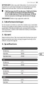 Preview for 23 page of Behringer Digital Multi-FX FX600 Manual