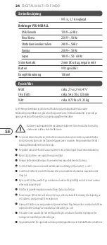 Preview for 24 page of Behringer Digital Multi-FX FX600 Manual