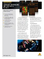 Preview for 1 page of Behringer DJ CONTROLLER CMD DC-1 Using