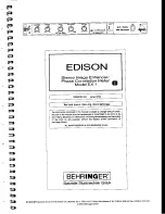 Preview for 19 page of Behringer EDISON EX1 User Manual