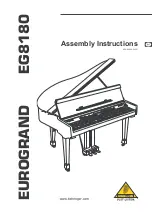 Предварительный просмотр 1 страницы Behringer EG8180 Assembly Instructions